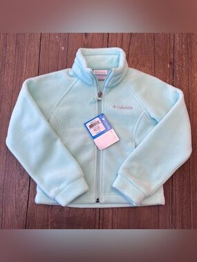 NWT Columbia Zip Up Fleece Kids size XXS 4/5